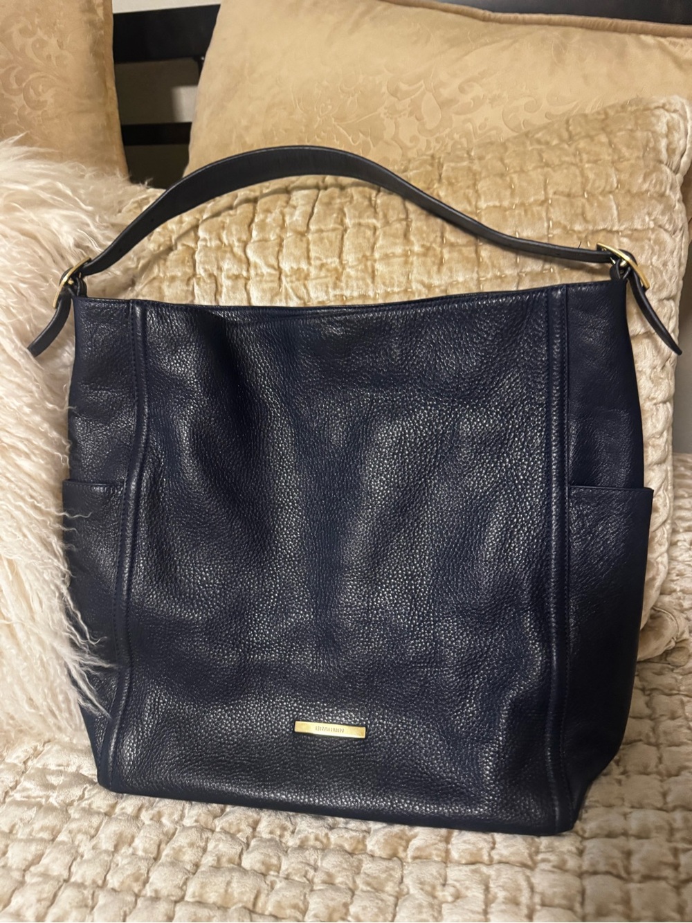 Brahmin Navy Handbag